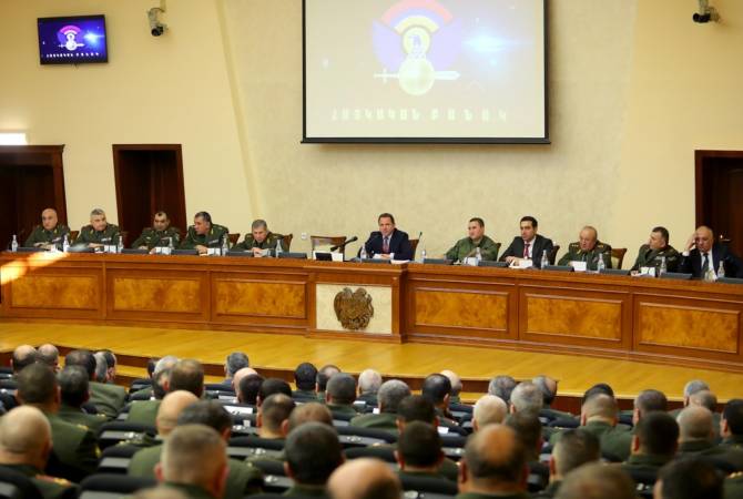 Situation in frontline in 2019 was quite calm, says Armenian defense minister
