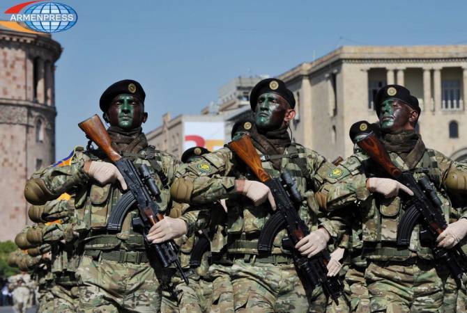 Armenian Armed Forces celebrate 28th anniversary of foundation 