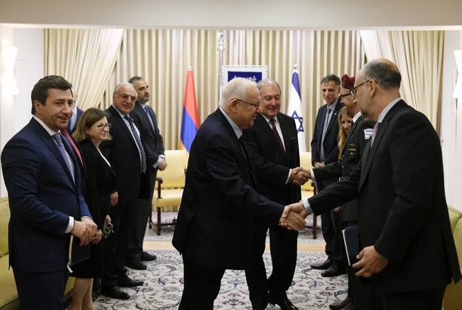 Израильская пресса отреагировала на визит президента Армении Армена Саркисяна в 
Израиль