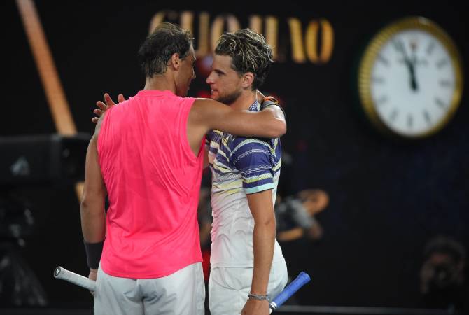 Open d'Australie: Dominic Thiem fait tomber Rafael Nadal en quarts