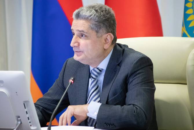 Tigran Sargsyan to work in EDB after leaving office in Eurasian Economic Commission
