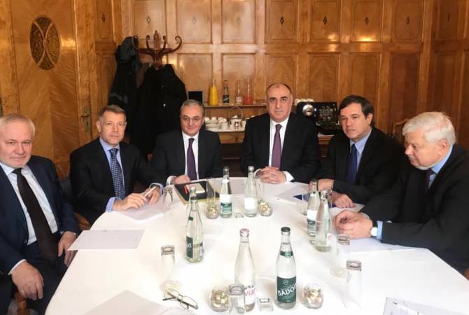 Meeting of Armenian and Azerbaijani FMs continues in Geneva