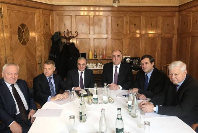 Armenian, Azerbaijani FMs and OSCE MG Co-chairs issue joint statement