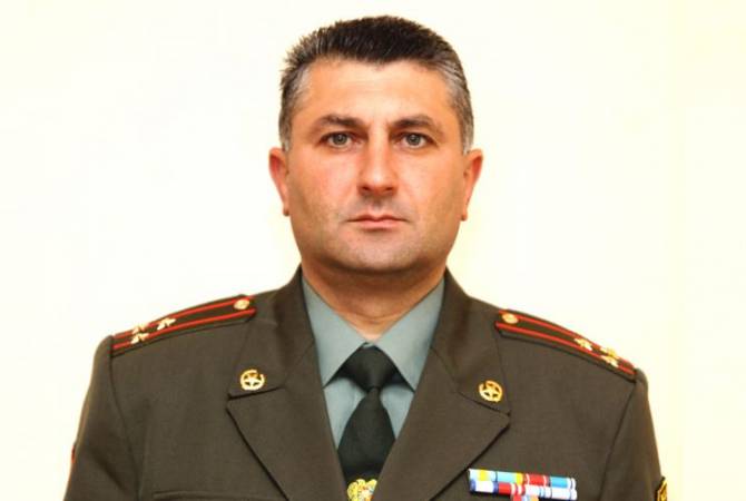 Первому заместителю командующего АО Давиду Манукяну присвоено воинское звание 
генерал-майора

