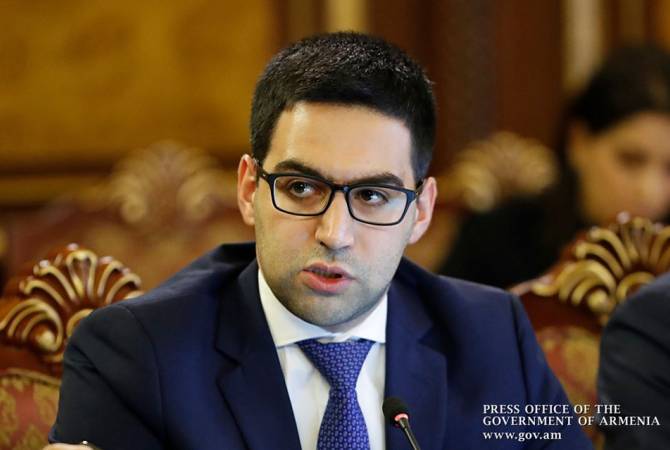 Armenian justice minister to visit the Hague