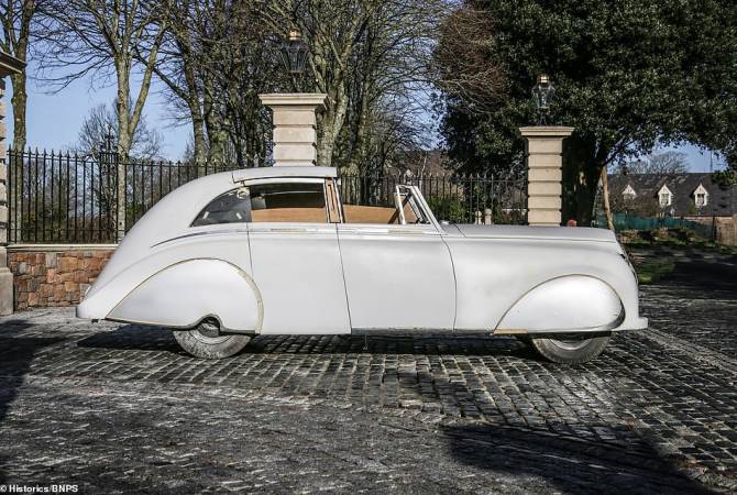 Eccentric tycoon Nubar Gulbenkian’s bizarre 1947 Rolls Royce put up for auction 