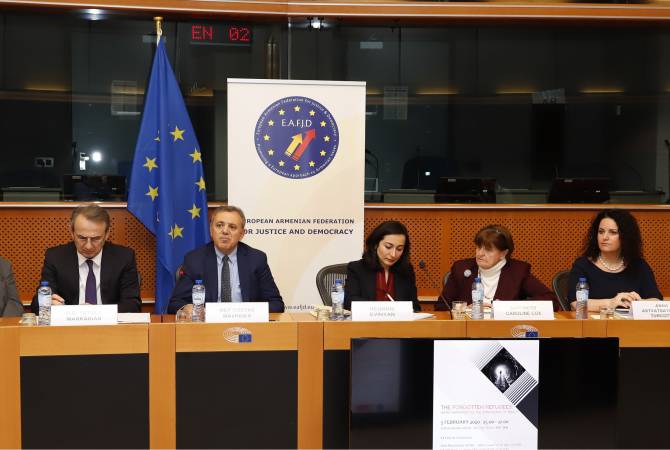 مؤتمر مخصص لمذابح باكو-أذربيجان ضد المواطنين الأرمن في البرلمان الأوروبي