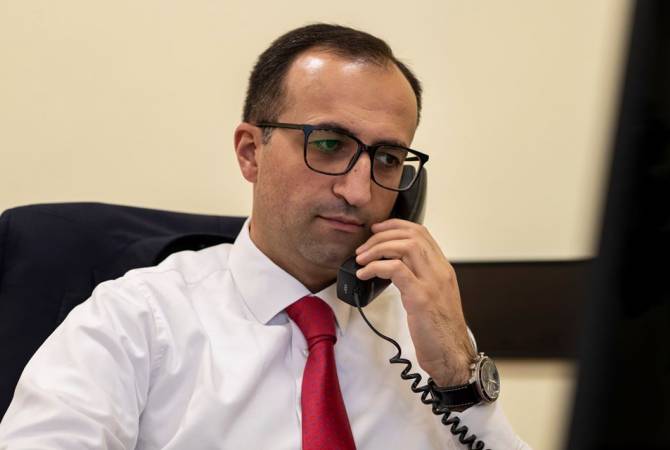 Armenian healthcare minister holds phone talk with Georgian counterpart