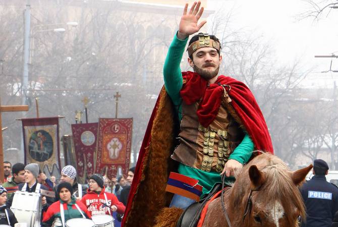عيد القديس سركيس-شفيع الحب- الذي يصادف اليوم-يحظى بإحتفالات كبيرة بأرمينيا كل سنة