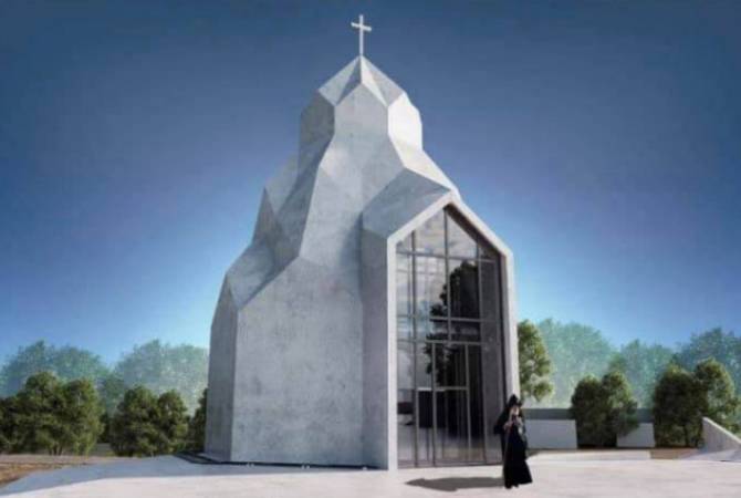 Опубликован эскиз будущего армянского монастырского комплекса в  Кировоградской  
области Украины