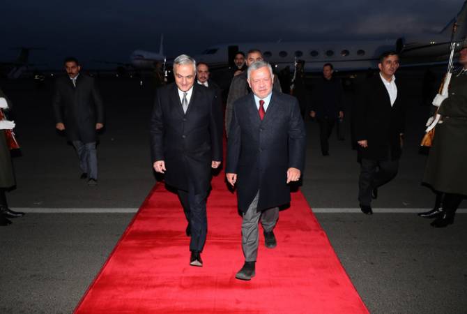  Вице-премьер Мгер Григорян встретил короля Иордании 
