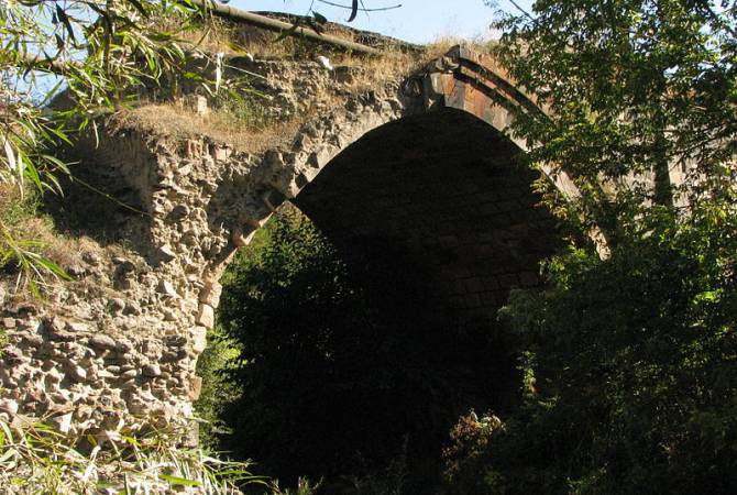 17th century ruined bridge in Yerevan to be restored 