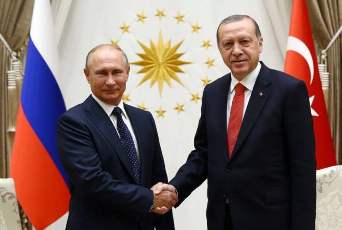 Путин обсудил с Эрдоганом обострение ситуации в Идлибе