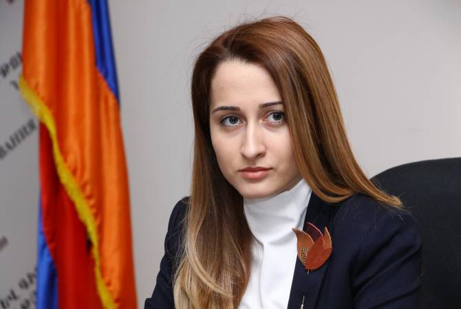 Анжела Кждрян прекратила полномочия в качестве пресс-секретаря министра ОНКС 

