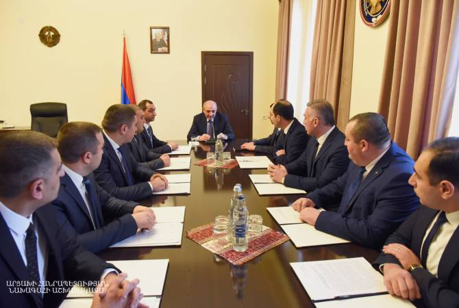 Президент Республики Арцах посетил республиканский Следственный комитет