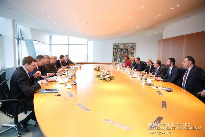 Des pourparlers de haut niveau entre l'Arménie et l'Allemagne se sont tenus à Berlin
