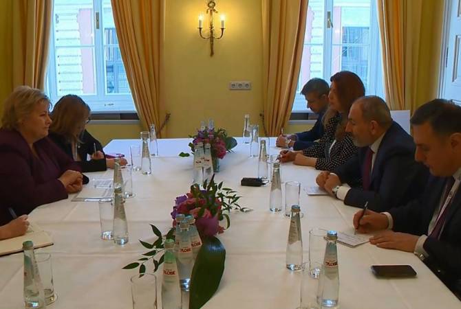 Armenia set a goal to put democracy on institutional basis, PM says in Munich