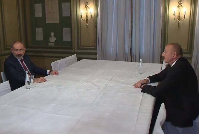 رئيس الوزراء الأرميني نيكول باشينيان يلتقي الرئيس الأذربيجاني إلهام علييف في اجتماع منفرد بميونيخ