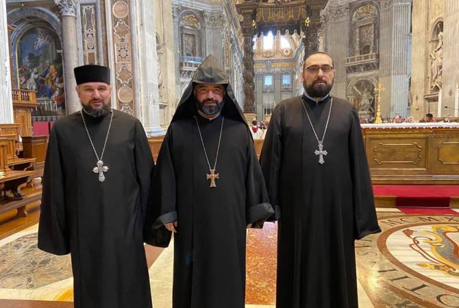 Armenian Church delegation to have official meeting with Pope Francis in Vatican 
