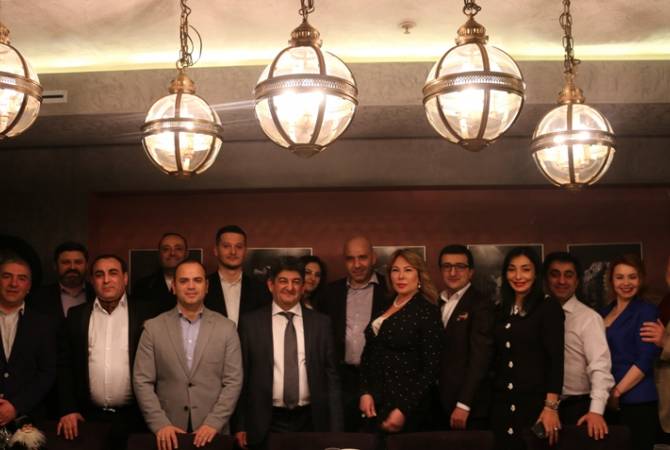 Armenia’s High Commissioner for Diaspora Affairs meets Cilicia Business Club members in 
Moscow