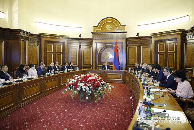 Le concept de réforme fiscale de la République d'Arménie discuté au gouvernement
