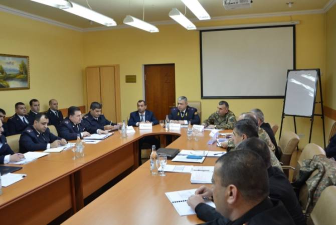 Заместитель председателя Следственного комитета Армении встретился с командованием 
Армии обороны 

