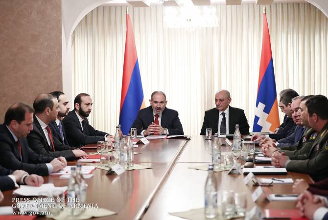 Взаимодействие между Арменией и Арцахом—  важнейший компонент безопасности 
нашего народа: Пашинян