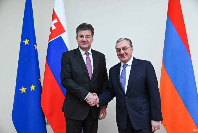 Главы МИД Армении и Словакии обсудили широкую повестку двусторонних отношений

