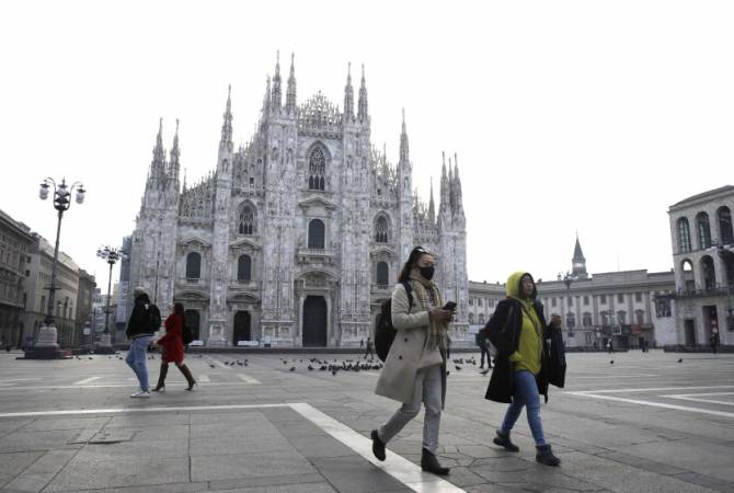 Armenians advised to avoid crowded locations in northern Italy and contact embassy 