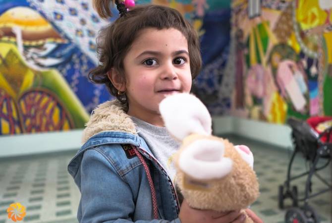 Սրտի արատ ունեցող իրաքցի 3-ամյա Արզնդայի վիրահատությունը Երևանում 
բարեհաջող է անցել

