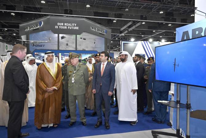 UAE, Armenia discuss development of ties in defense industry  