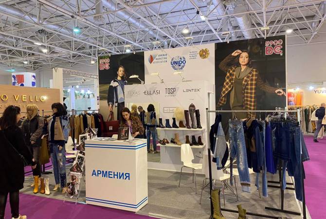 Armenian textile companies take part in CPM 2020 – Collection Premiere fashion trade show in 
Moscow