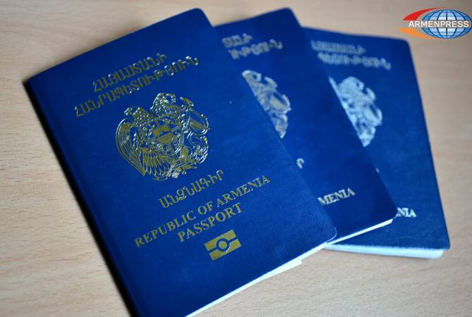 За последние 3 месяца без взимания пошлины паспорта гражданина Армении выданы 205 
сирийским армянам
