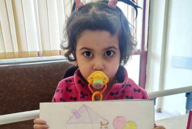 3-year-old Iraqi child recovers after surgery in Armenia