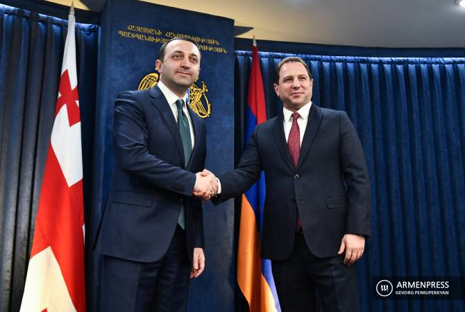 Министры Армении и Грузии подписали программу сотрудничества на 2020 год

