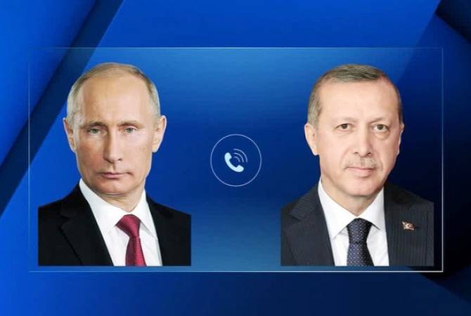 Putin, Erdogan discuss situation in Syria’s Idlib over phone