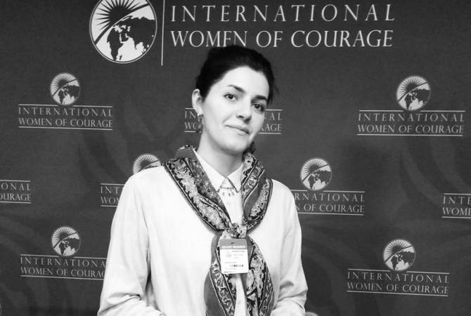 الصحفية الأرمنية لوسي كوتشاريان تنال جائزة «المرأة الدولية للشجاعة-IWOC» المرموقة
