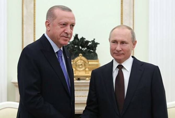 Poutine entame des discussions avec Erdogan sur la Syrie à la recherche d'un cessez-le-feu