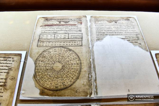 Редкая армянская рукопись в Матенадаране была полностью восстановлена 