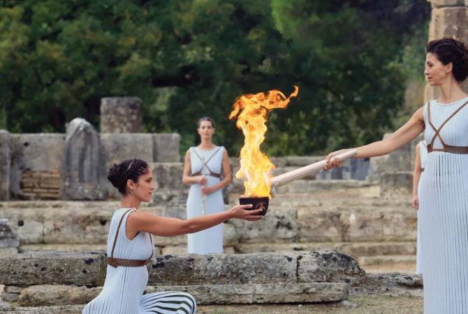 Olympic flame for 2020 Games lit in Greece without spectators due to coronavirus 
