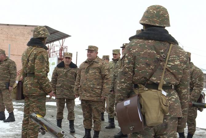 Le Chef d'Etat-major des forces armées a visité des troupes
