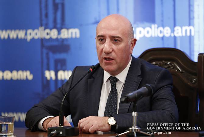 Арман Саргсян назначен начальником полиции Республики Армения

