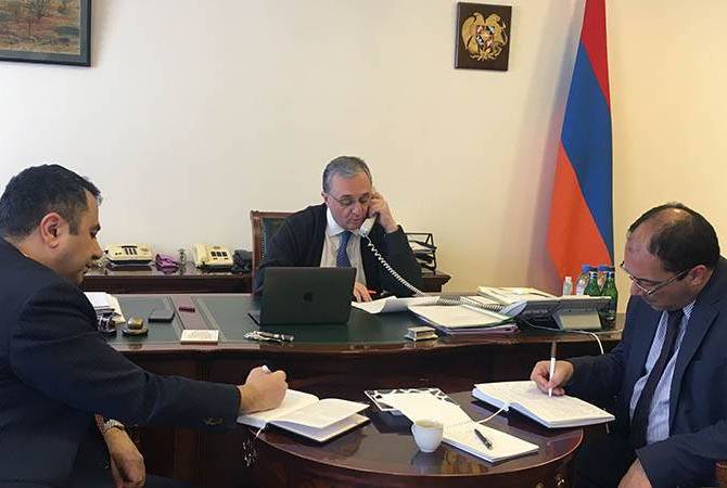 مكافحة الوباء يجب أن تصبح فرصة للمصالحة والتضامن العالمي-وزير خارجية أرمينيا بحديث مع نظيره الإيراني