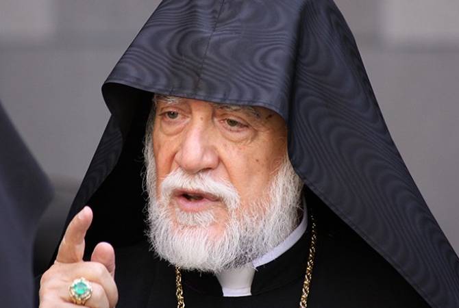 Catholicos Aram I holds phone talk with Moderna’s Noubar Afeyan over coronavirus vaccine