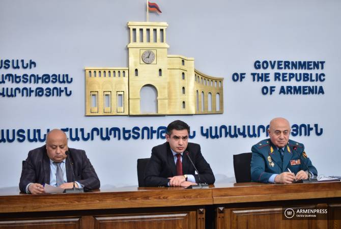 Спасательная служба проведет дезинфекционные работы на всей территории Армении

