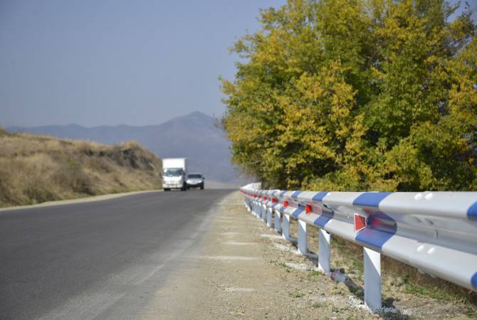 На  территории Армении дороги в  основном проходимы