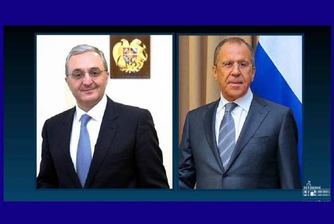 Mnatsakanian et Lavrov ont souligné l'importance de l'entraide dans la lutte contre l'épidémie
