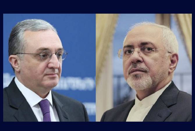 Armenian, Iranian FMs hold telephone conversation