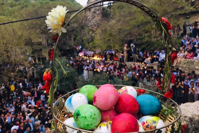 Омбудсмен Армении поздравил езидскую общину с Новым годом

