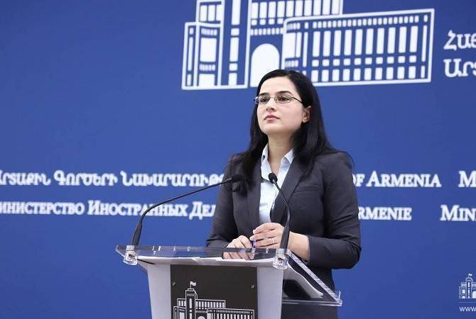 Для Армении поэтапный вариант карабахского урегулирования неприемлем: пресс-
секретарь МИД

